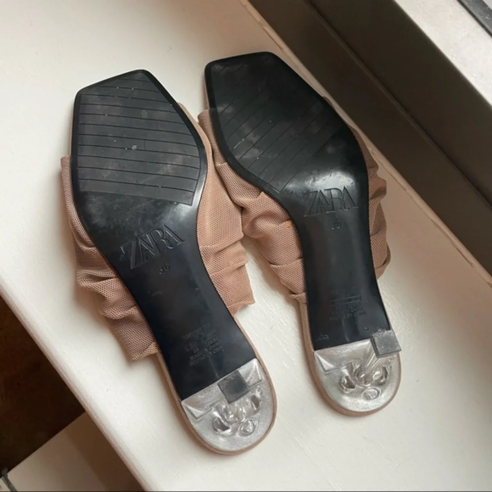 Zara Mesh Mules Size 36 - Picture 6 of 9